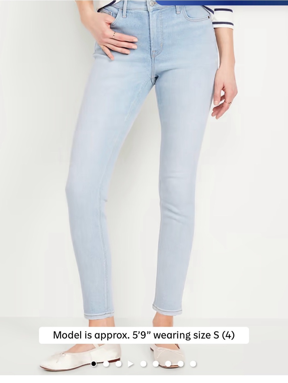 Light Blue Women’s High-Rise Jeans